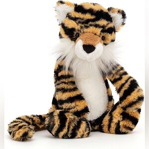 Jellycat Bashful Tiger Stuffed Animal, Medium 12 inches - Big Cat Plush Toy